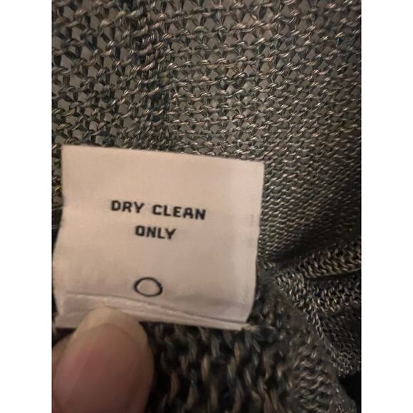 525 America 100% Linen Open Long Cardigan Duster Quiet Luxury Boho chic Preppy - Picture 7 of 12